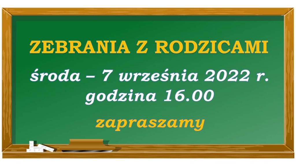 Zebranie z Rodzicami