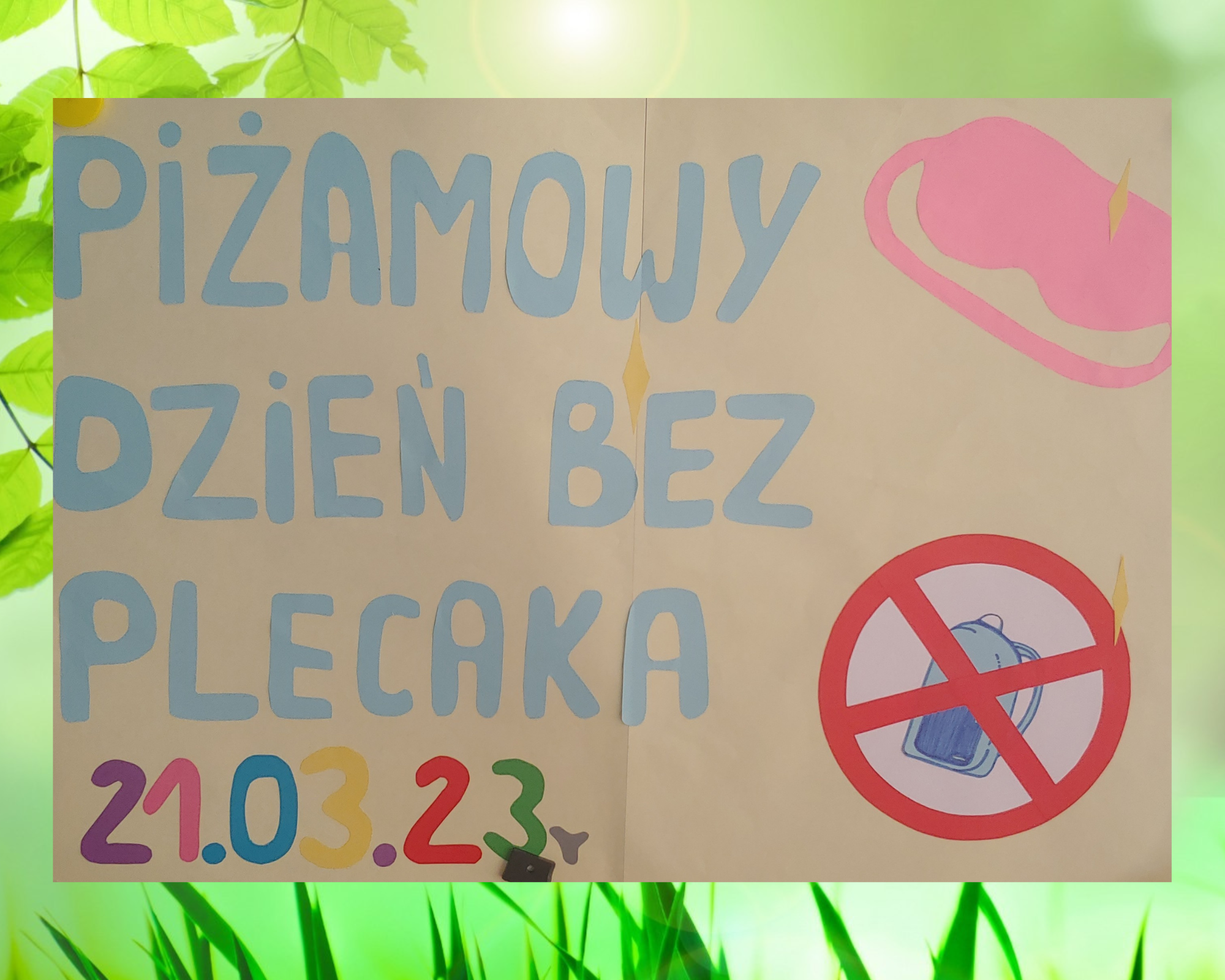 PIŻAMOWY DZIEŃ BEZ PLECAKA🧳💼🛒