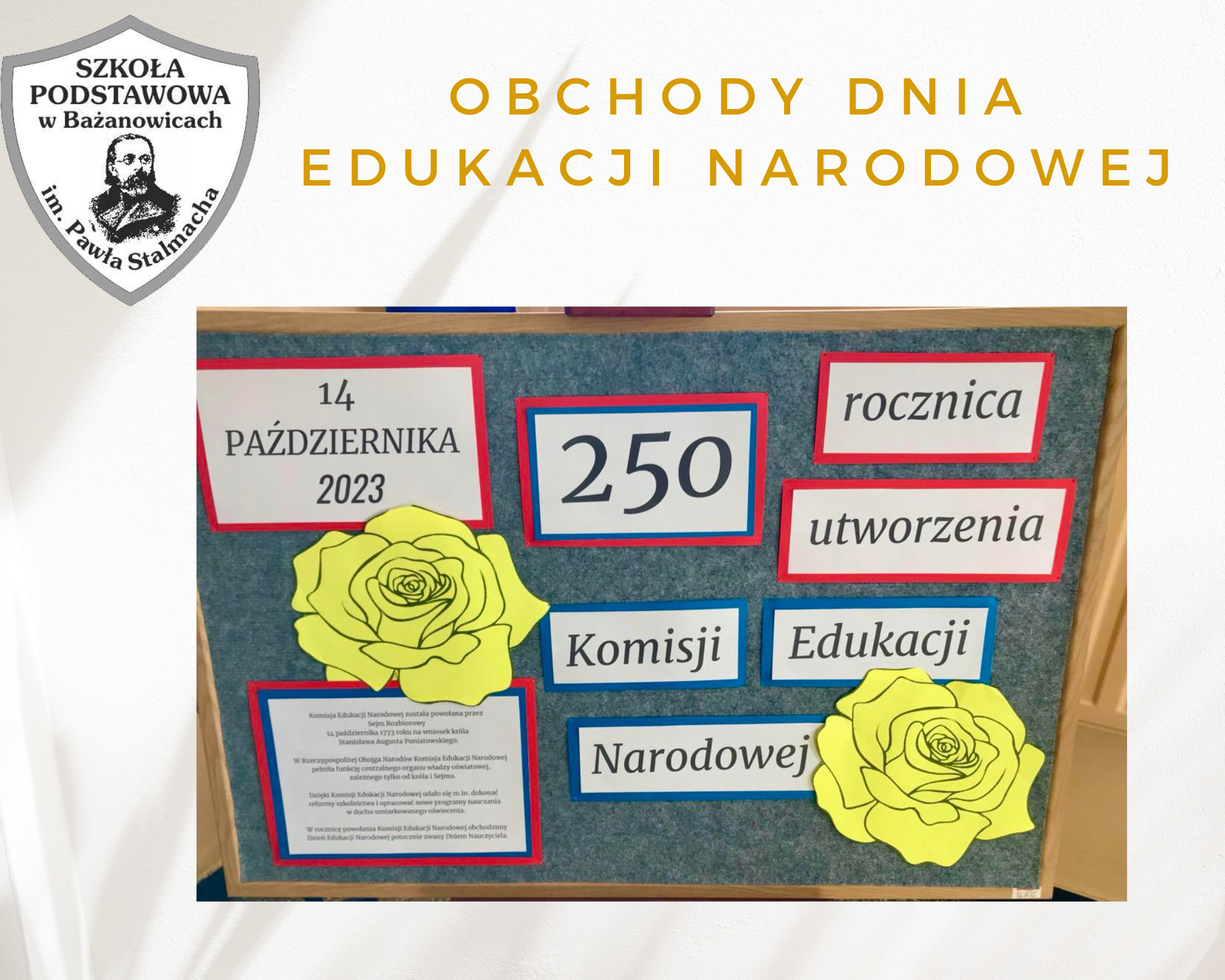 Obchody Dnia Edukacji Narodowej