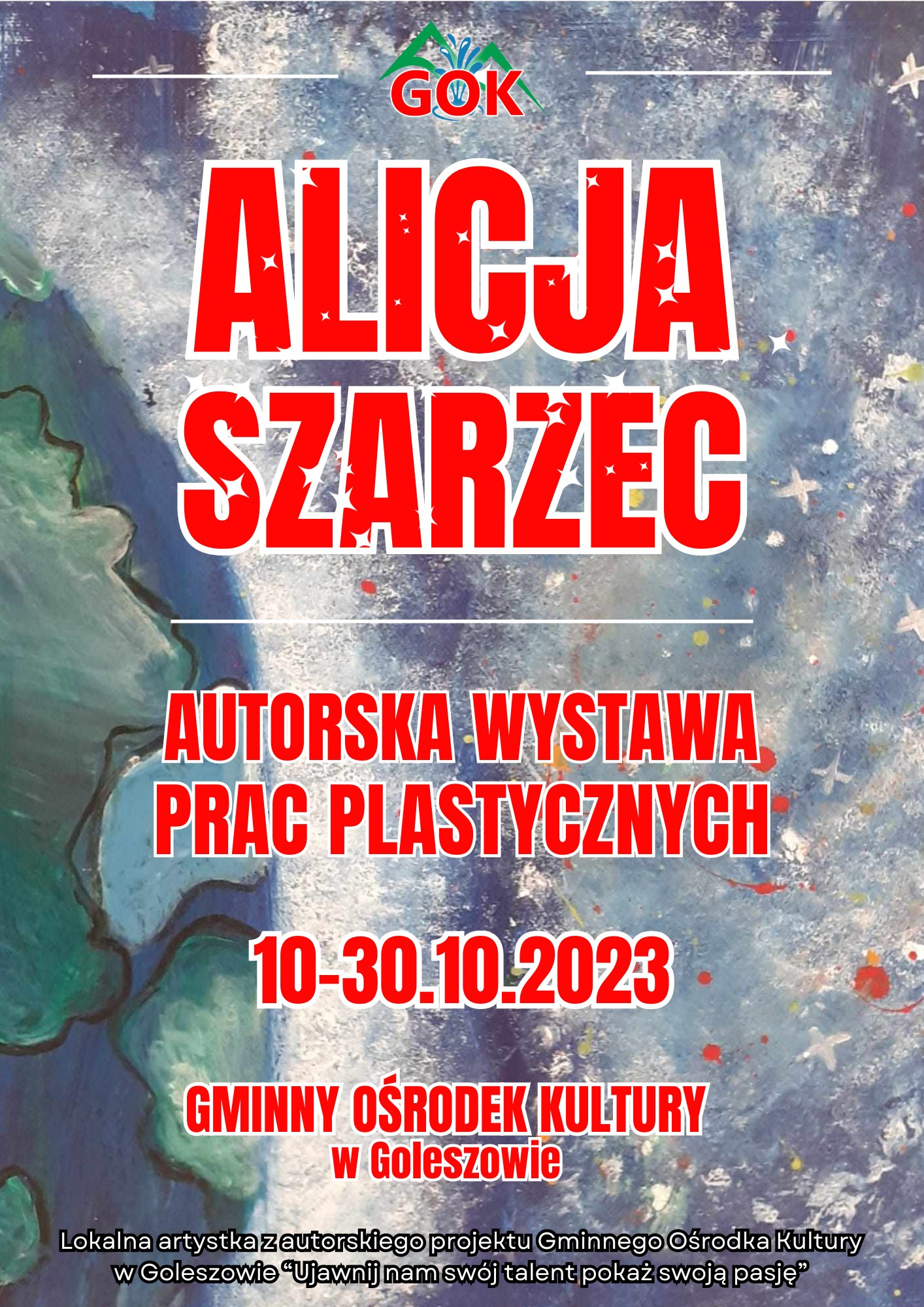 Wystawa prac plastycznych Alicji Szarzec