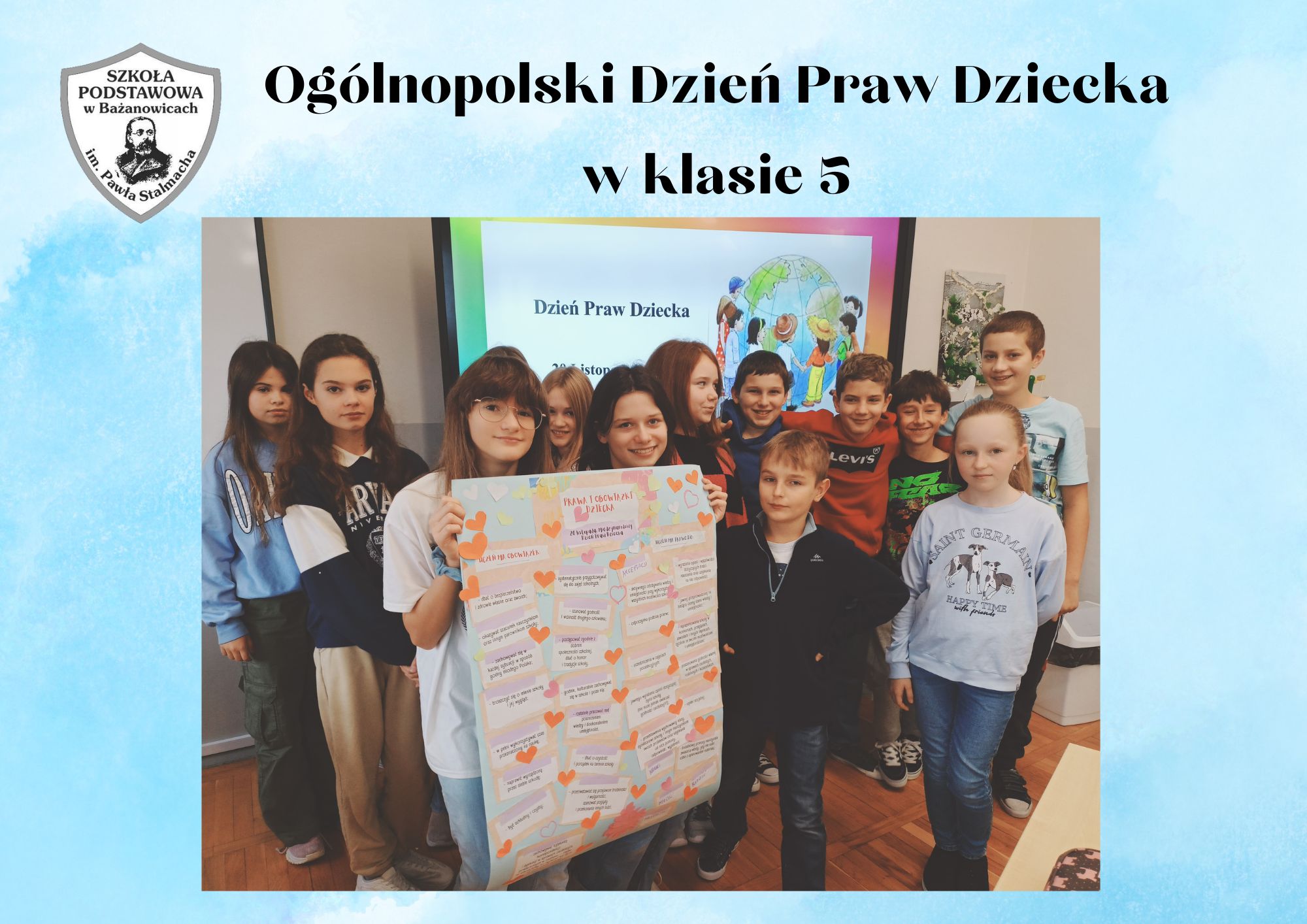 Ogólnopolski Dzień Praw Dziecka w klasie 5