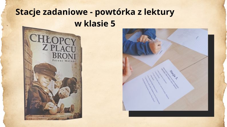 Powtórka z lektury w klasie 5