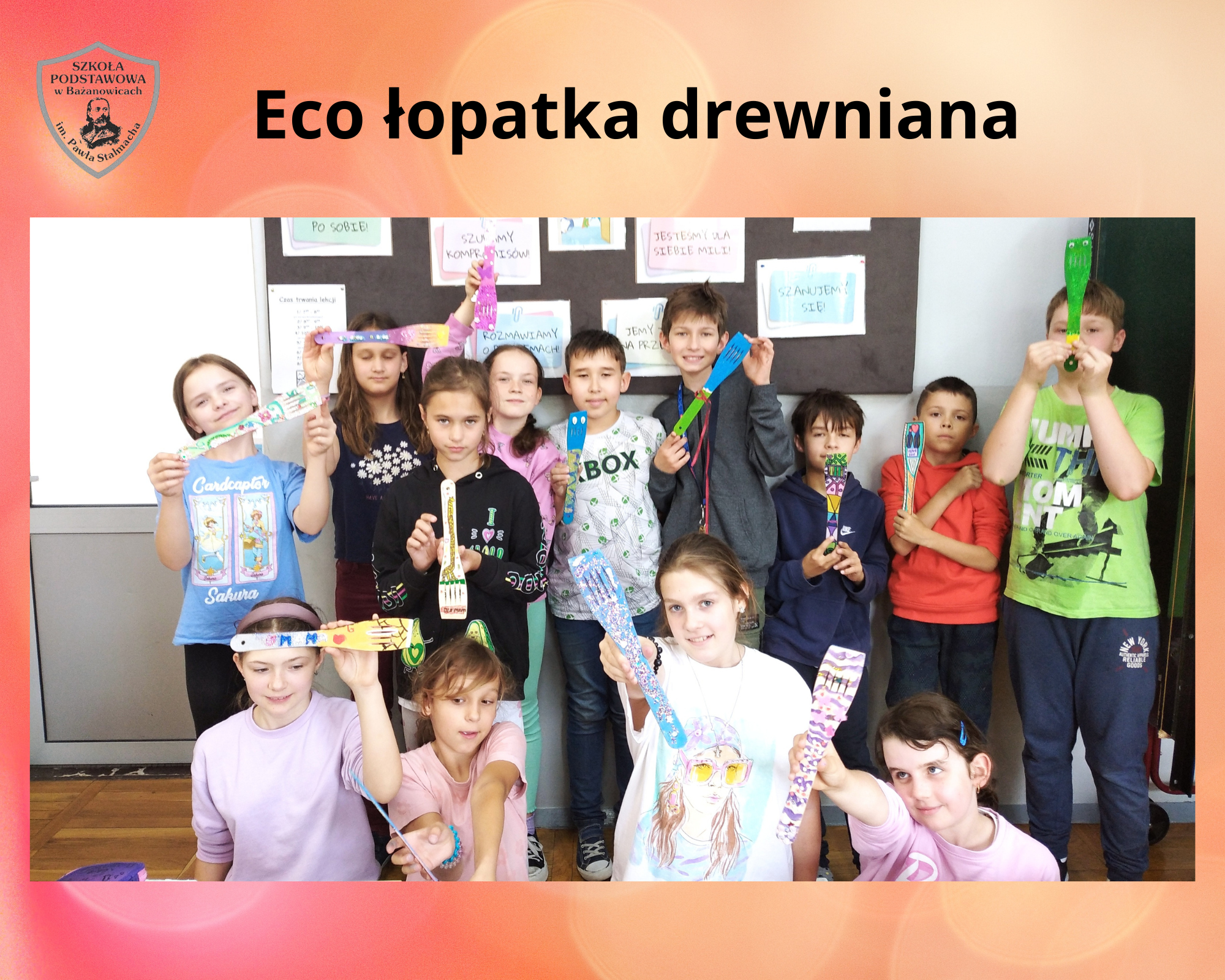 Eco łopatka drewniana