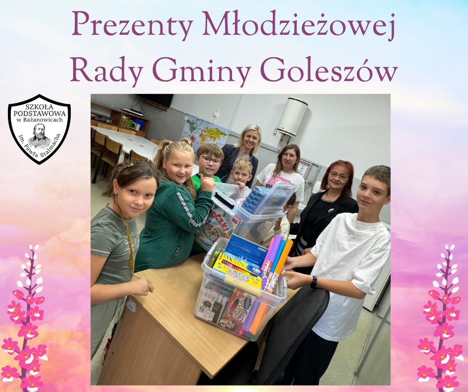 Prezenty Młodzieżowej Rady Gminy Goleszów