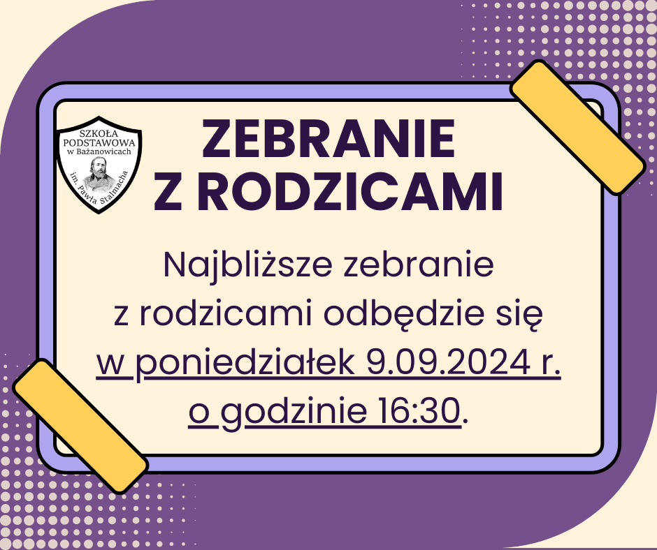 Zebranie z rodzicami