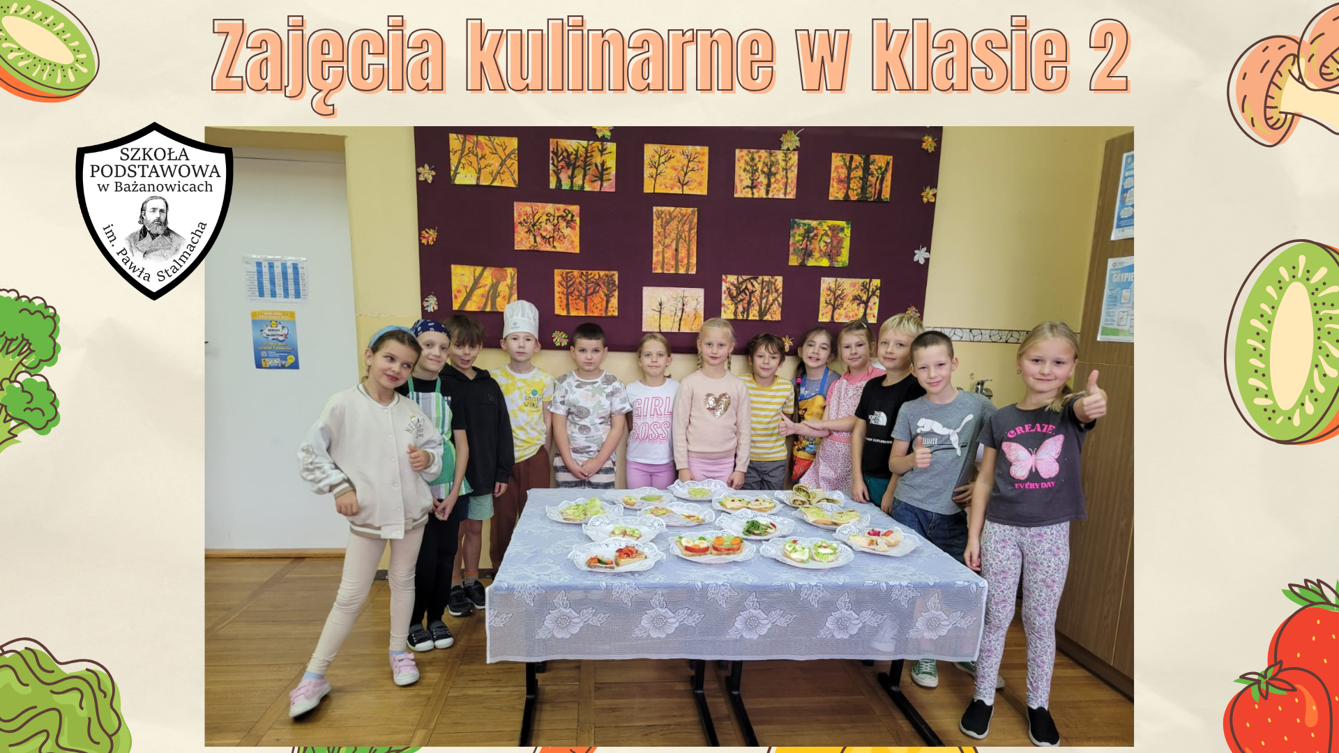 Zajęcia kulinarne w klasie 2