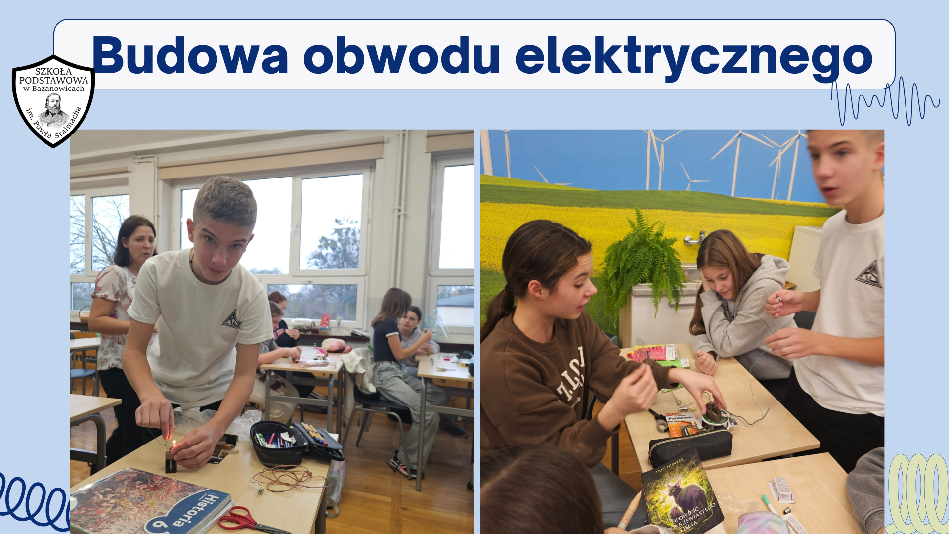 Budowa obwodu elektrycznego