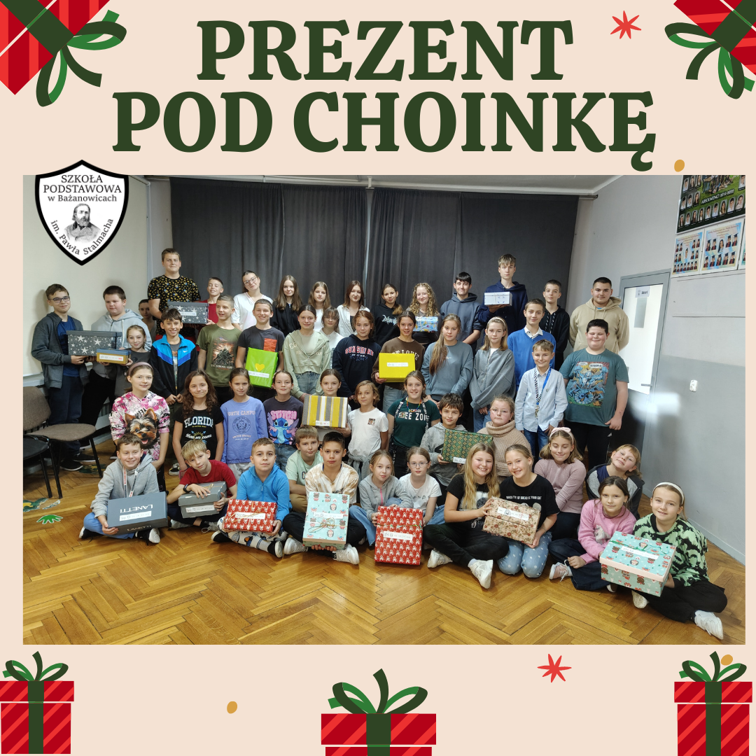 Akcja charytatywna „PREZENT POD CHOINKĘ”