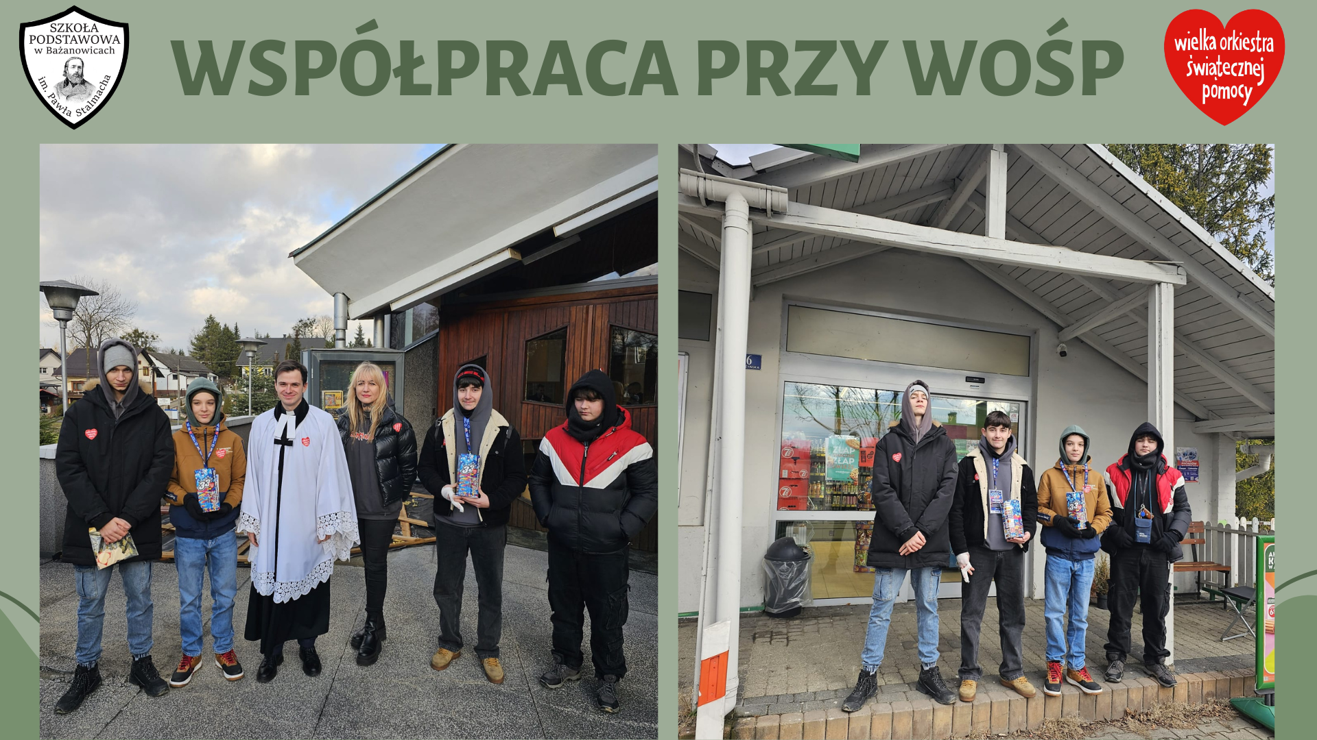 Współpraca przy WOŚP