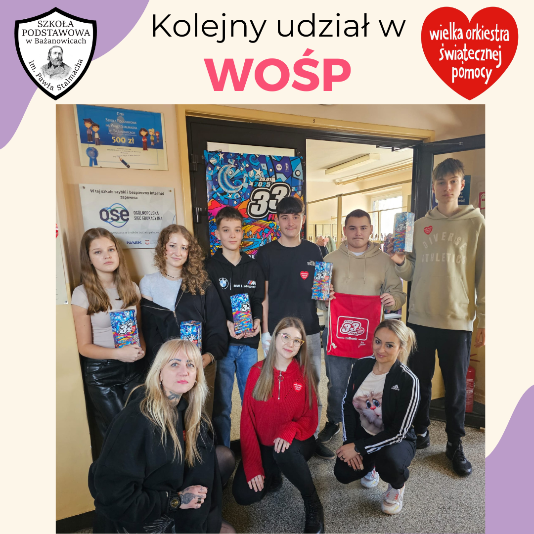 Kolejny udział w WOŚP