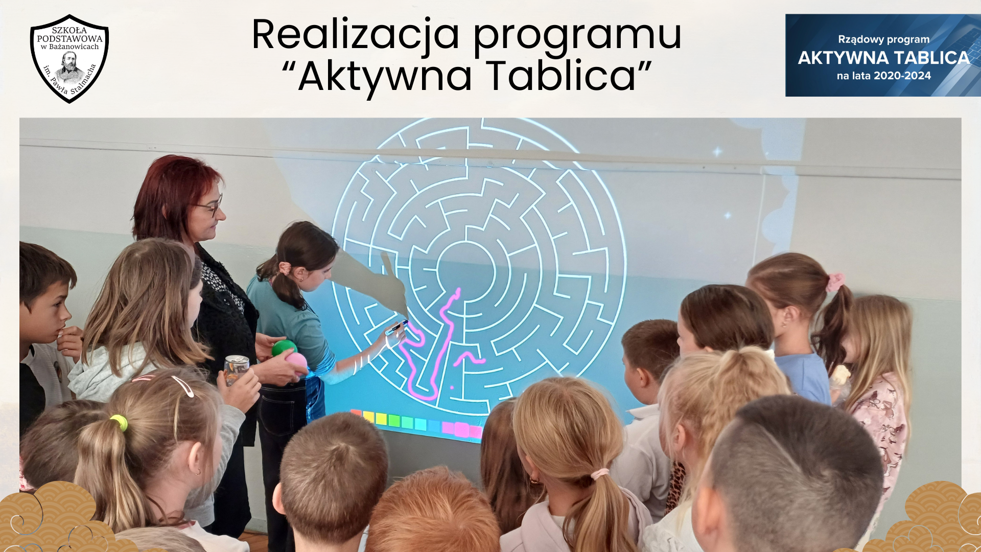 Realizacja programu „Aktywna Tablica”