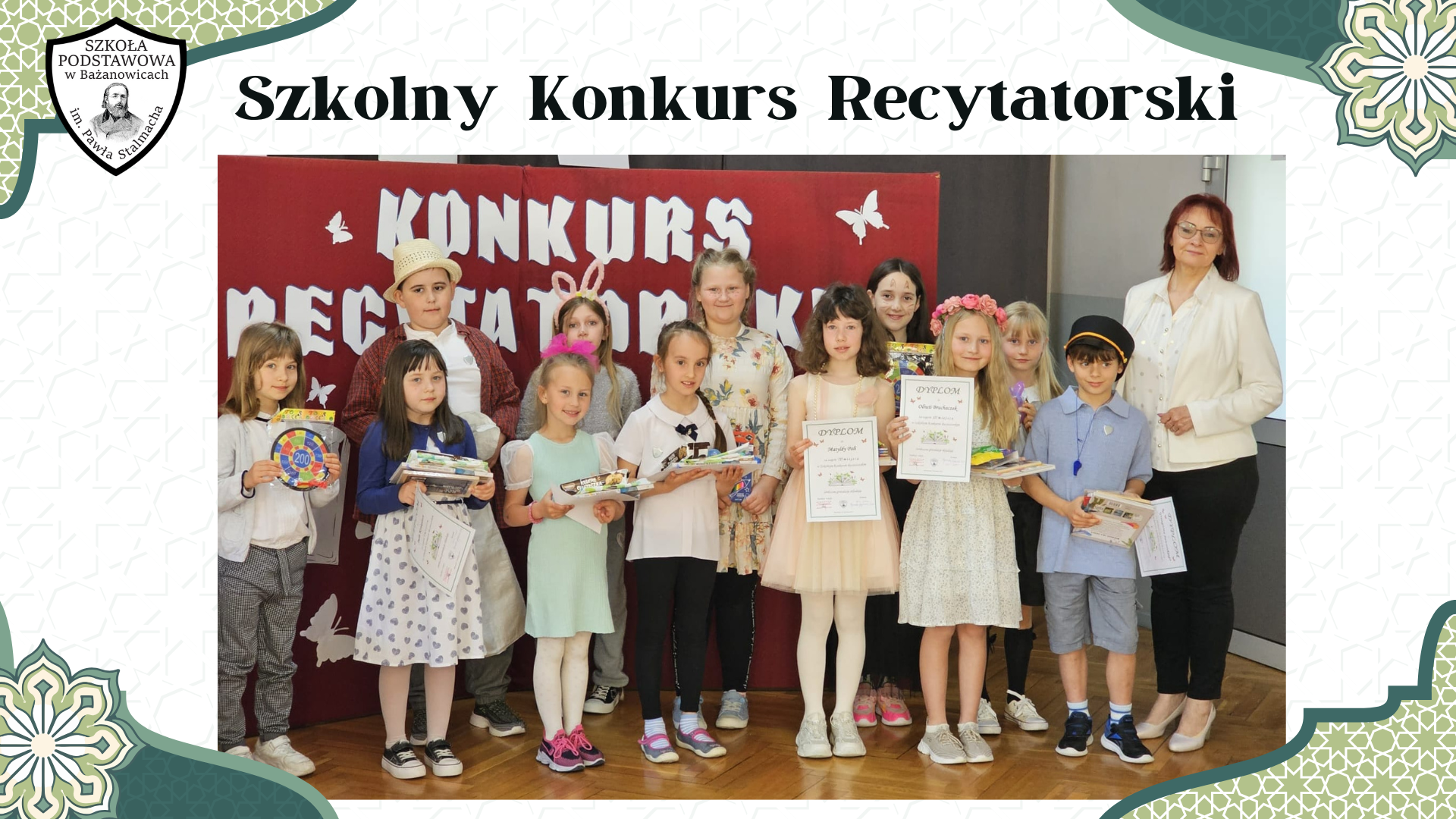 Szkolny Konkurs Recytatorski