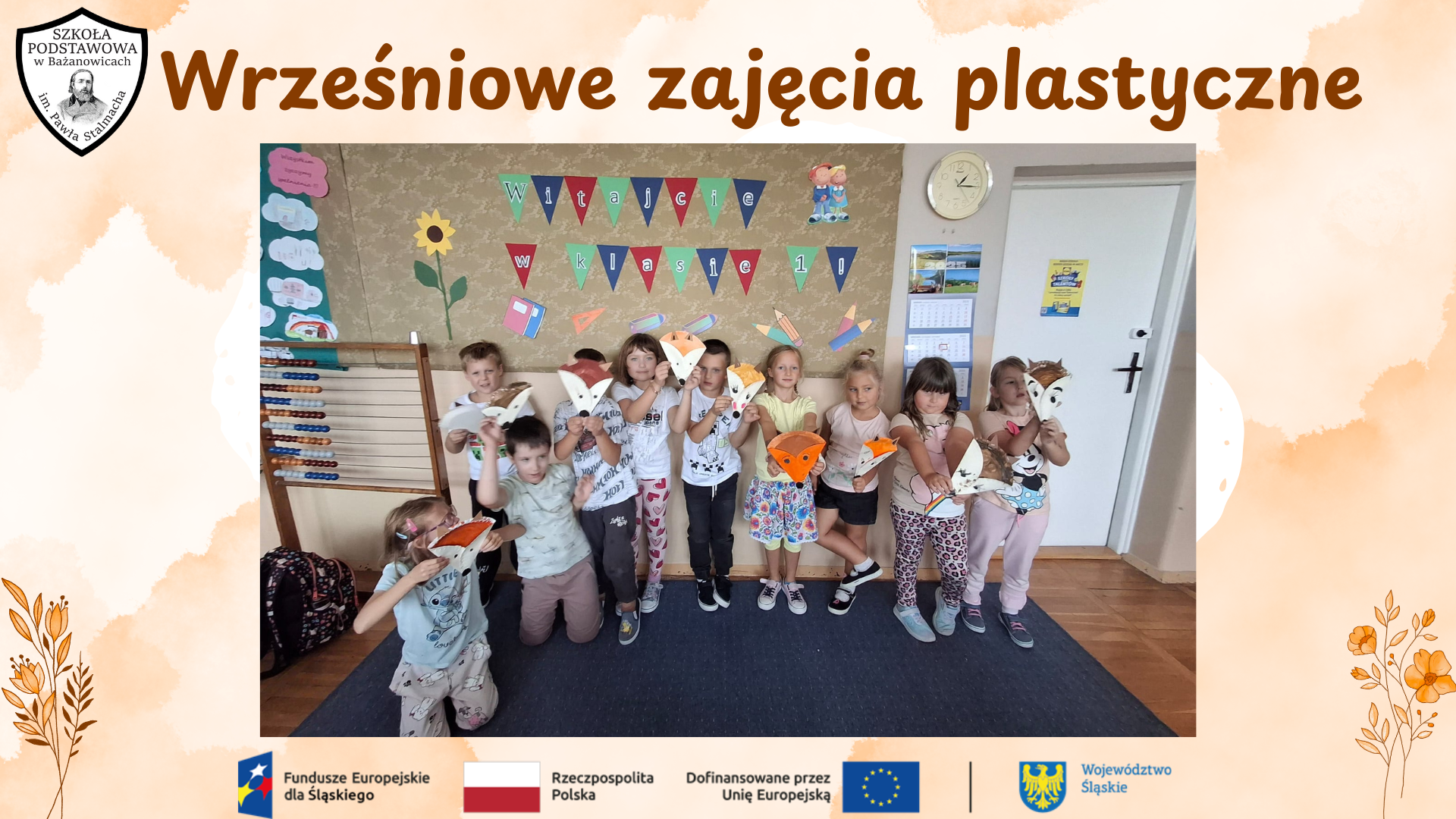 Wrześniowe zajęcia plastyczne