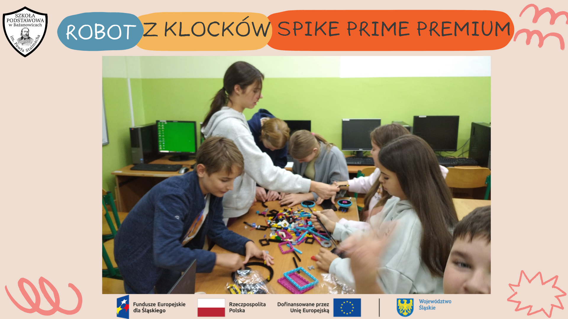 Robot z klocków Spike Prime Premium