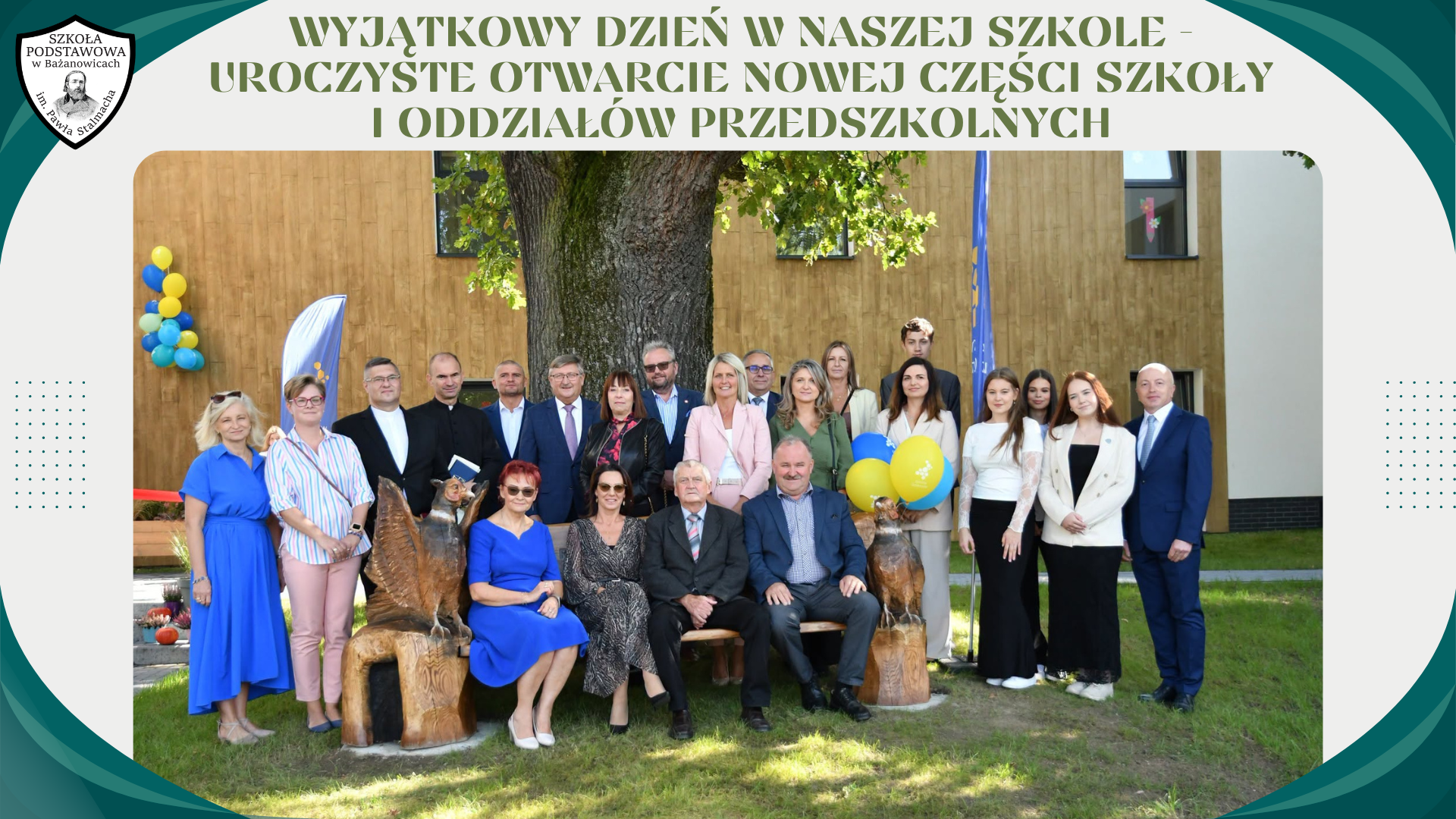 Wyjątkowy dzień w naszej szkole – uroczyste otwarcie nowej części szkoły i oddziałów przedszkolnych