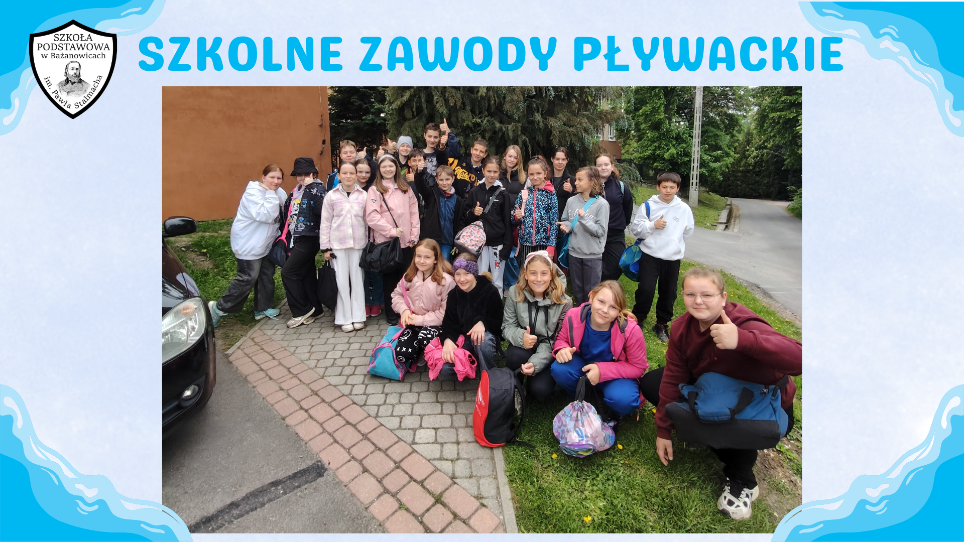 Szkolne zawody pływackie